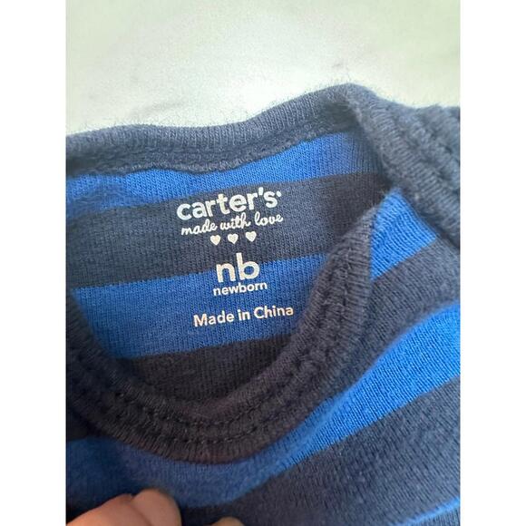 Baby Boy Newborn Bodysuit Bundle Stripes Bowtie Colorful Set of 3 Essential - Picture 4 of 9